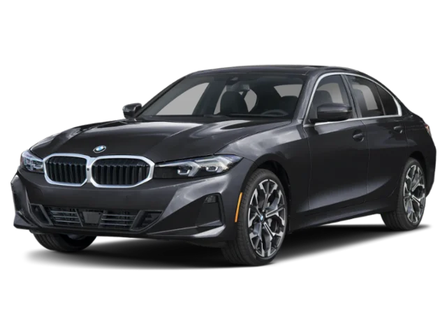 BMW 3 Series or similar, white-background studio photo