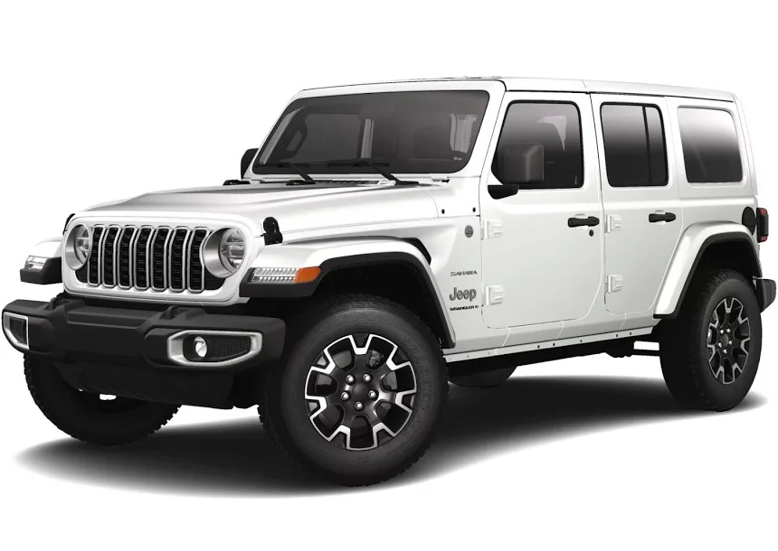 Jeep Wrangler or similar, white-background studio photo